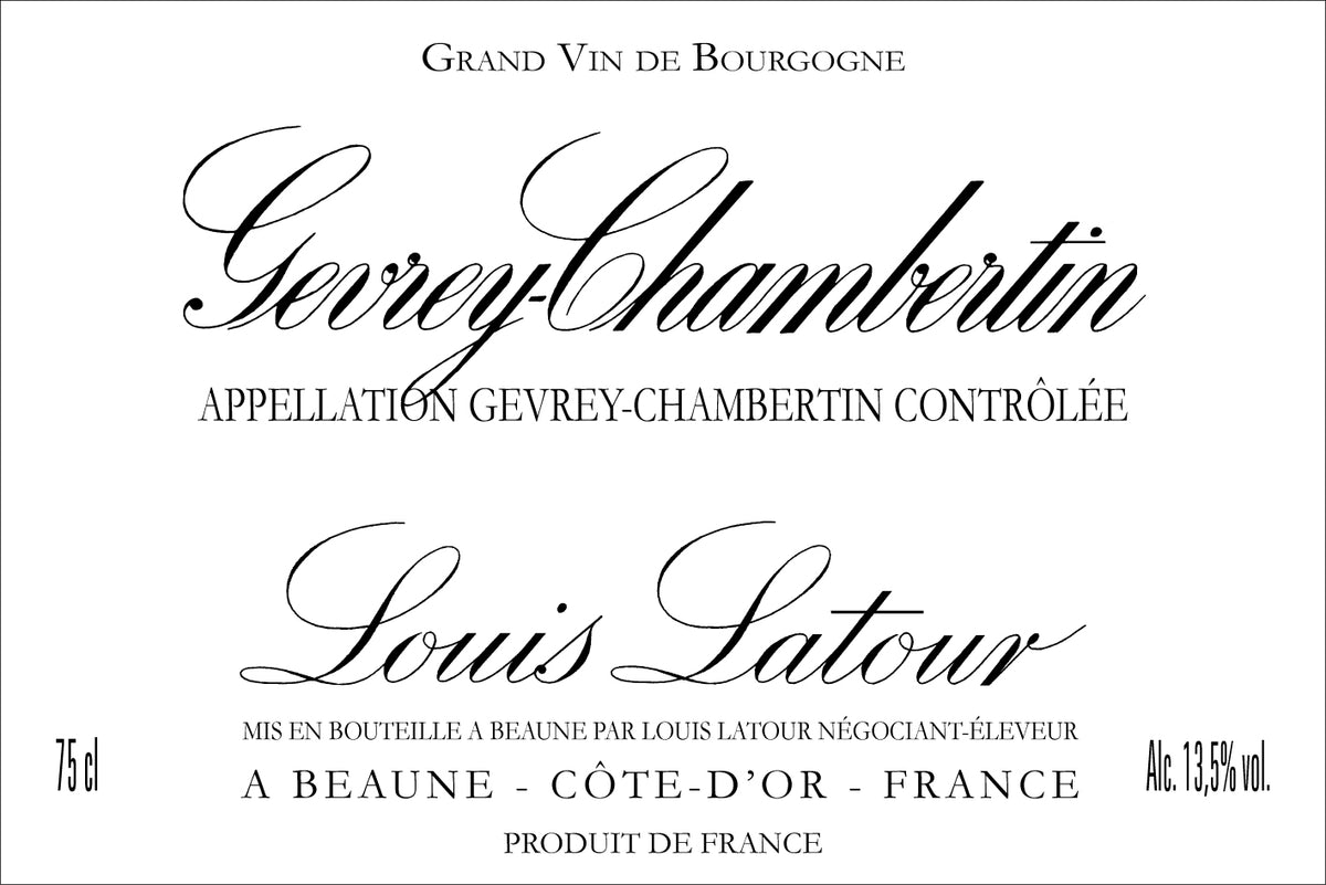 Louis Latour Gevrey-Chambertin | Robertson Wines